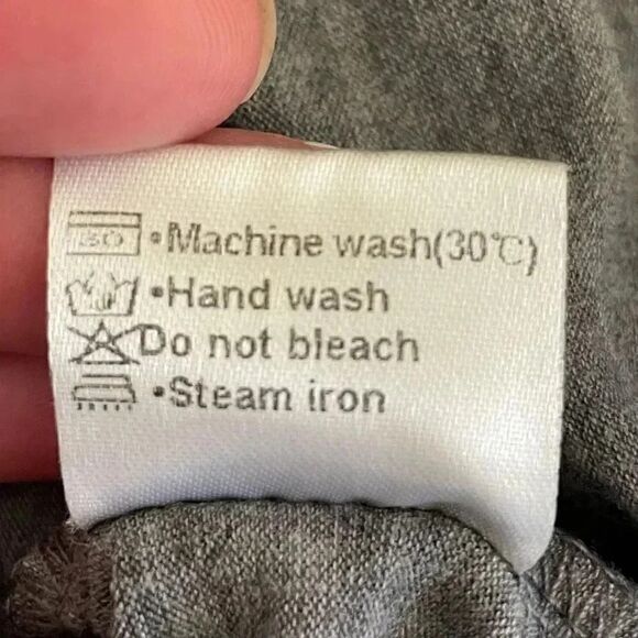 Mirol Charcoal Gray Short Sleeves Minimalist T-Shirt SZ M #1232 - Picture 10 of 12